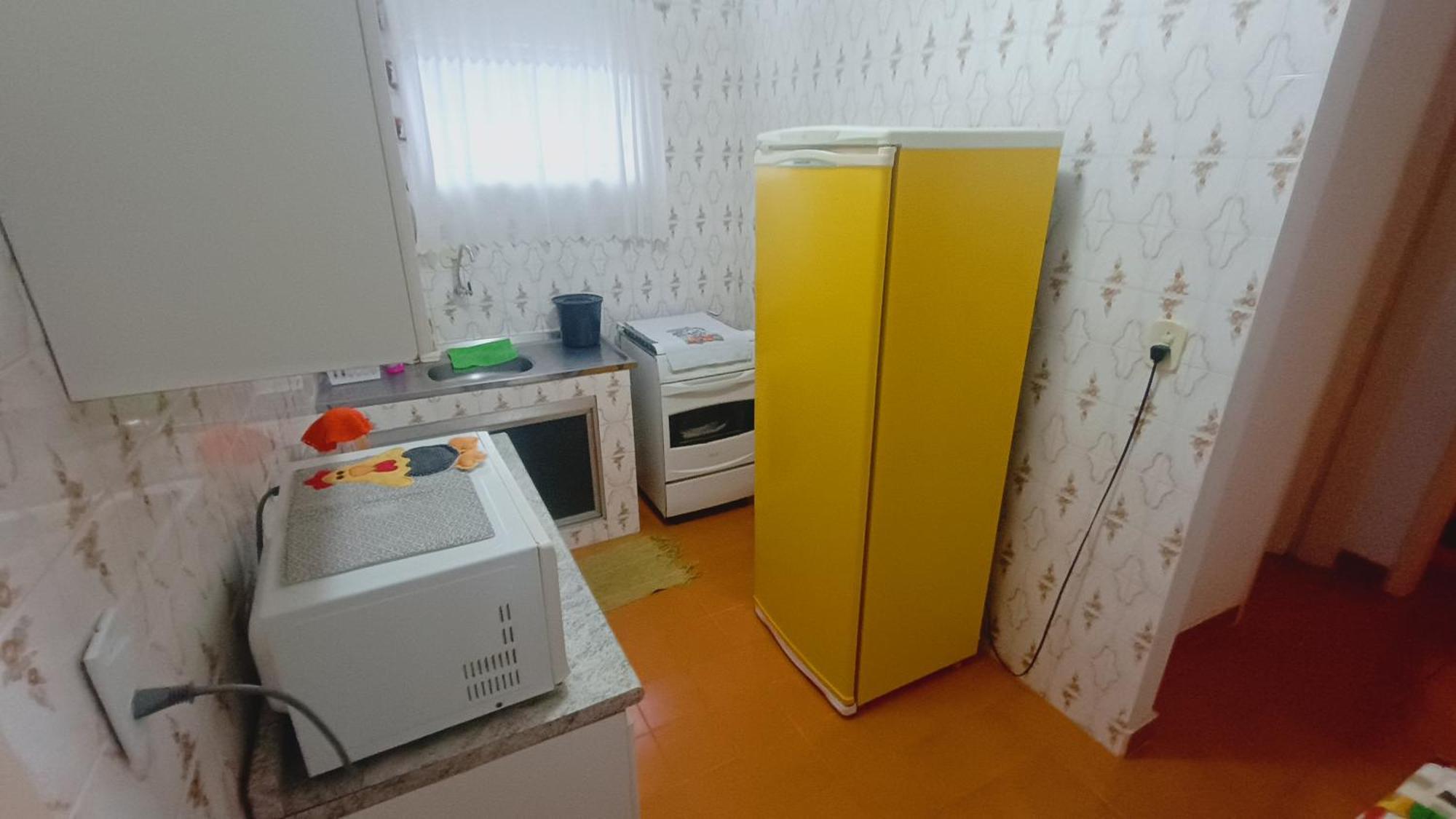 Apartamento Pe Na Areia Vila Caicara Прая-Гранди Экстерьер фото